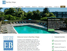 Tablet Screenshot of eastbayvillage.com
